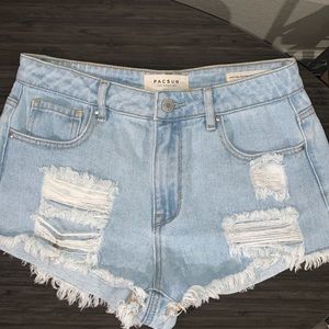 Pacsun High rise festival Jean short